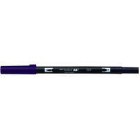 トンボ鉛筆 デュアルブラッシュペン ABT Jet Blue F040042-AB-T569