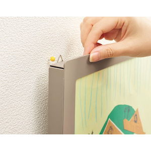 ライオン事務器 フレームホルダー[スマフィ]A4 ベージュ(BE) FCJ403R-FR-832S-イメージ5