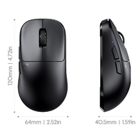 Pulsar PTZW21 Pulsar TenZ Signature Edition ゲーミングマウス Black