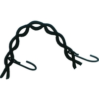 ユタカメイク ゴム スパイダーゴム 25cm ブラック 1袋ブラック0.25袋入り FC225GD-7541538