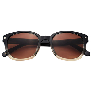 LE　FOON 大人サングラス Classic Wellington sunglasses ブラックイェロー AS80202ﾌﾞﾗﾂｸｲｴﾛ--イメージ1