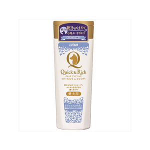 ライオン Quick&Rich トリートメントインシャンプー 愛犬用 リフレッシュサボン 200ml FC14228-イメージ1