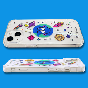 BOOGIE WOOGIE iPhone 14用オーロラケース Earth BW24101I14-イメージ8