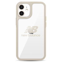 エム・ディー・シー iPhone 12 mini用サイドオーナメント クリアロゴ New Balance アッシュ MD-74688-2