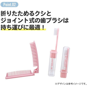 スケーター トラベルセット ミニーマウス FC779YM-TRVS1-イメージ4