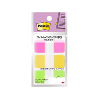 3M ポストイット フィルムインデックス 厚口 40mm×18mm マルチカラー4 FCE011W-686MC-4N