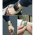 WEARPLANET Apple Watch 42/41/40/38mm用Slim Line 本革 エナメルバンド モスグリーン WP23101AWGR-イメージ17