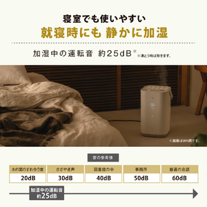 象印 スチーム式加湿器 ホワイト EE-FA50-WA-イメージ4