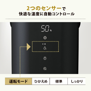 象印 スチーム式加湿器 ホワイト EE-FA50-WA-イメージ8