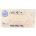 錦尚金 ゆうゆうグローブTPE 手袋 M 100枚 FCA6618-384902