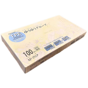 錦尚金 ゆうゆうグローブTPE 手袋 M 100枚 FCA6618-384902-イメージ2
