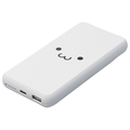 エレコム 5V/3A出力 モバイルバッテリー(10000mAh/15W/C×1+A×1) ホワイトフェイス DEC3810000WF