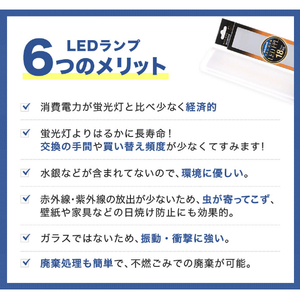 エコデバイス LED FPLランプ 18ワット相当(電球色) FPL18LED-D-イメージ4
