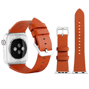 VPG Apple Watch用本革バンド(38-40mm) オレンジ AW-LE01OR-イメージ1