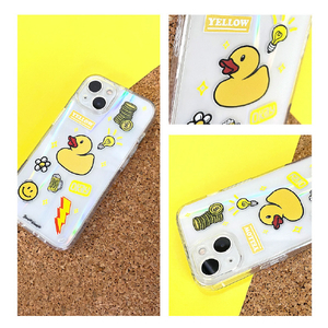 BOOGIE WOOGIE iPhone 14用オーロラケース Yellow BW24102I14-イメージ12
