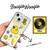 BOOGIE WOOGIE iPhone 14用オーロラケース Yellow BW24102I14-イメージ3