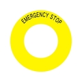 アイマーク ボタンラベルEMERGENCY STOPφ56 FC943GM-3917819