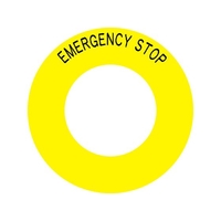 アイマーク ボタンラベルEMERGENCY STOPφ56 FC943GM-3917819