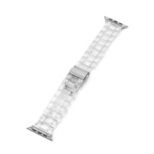 WEARPLANET Apple Watch 45mm用保護ケース付きクリアチェーンバンド クリア WP23102AW-イメージ3