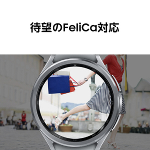 Samsung Galaxy Watch6 Classic 47mm シルバー SM-R960NZSAXJP-イメージ4