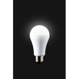 かりはな製作所 LED電球 E26口金 全光束810lm(6．2W普通電球サイズ) 昼白色相当 昼白色 KS01N-WH-イメージ3