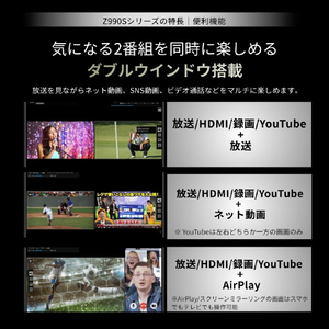 TVS REGZA 65V型 4K Mini LED液晶テレビ 65Z990S-イメージ11