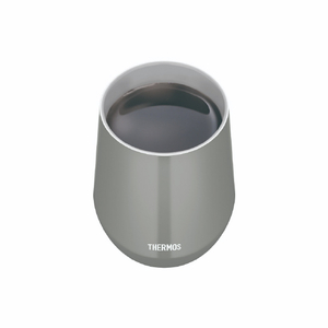 サーモス 真空断熱カップ(400ml) ダークグレー JTE-400 DGY-イメージ3