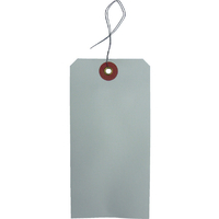 ユタカメイク 荷札　針金付荷札　布　６０ｍｍＸ１２０ｍｍ　６枚 A-169