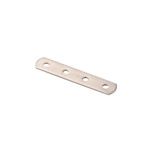 トラスコ中山 TRUSCO　ジョイント金具19型フラットステンレス長さ100穴数4 TK19-F4S-イメージ1