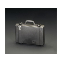 エスコ 防水ケース 17"ノートパソコン 453×292×104mm(内寸) FCY2659-EA927-1