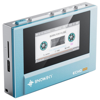 新品未開封 FIIO SKY ECHO MINI スカイブルー SnowSky/FiiO Echo MINI HiFi Bluetooth MP3 Player w/3.5mm&4