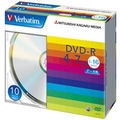 Verbatim データ用DVD-R 4．7GB 1-16倍速 10枚入り DHR47J10V1