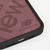 エム・ディー・シー iPhone 12/12 Pro用サイドオーナメントケース スタンプロゴスエード New Balance バーガンディー MD-74689-2-イメージ5