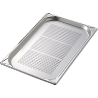 ステンレスGNパン 穴明 1 1/1530×325mm150mm FCL0757-050206005