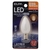 エルパ LED電球 E12口金 全光束15lm(0．5Wローソクタイプ相当) 電球色 1個入り elpaball mini LDC1L-G-E12-G301-イメージ1