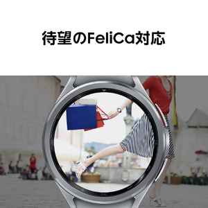 Samsung スマートウォッチ Galaxy Watch6 Classic 43mm ブラック SM-R950NZKAXJP-イメージ4