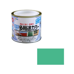 アサヒペン 水性多用途カラー 1／5L コバルトグリーン FC674PM-イメージ1