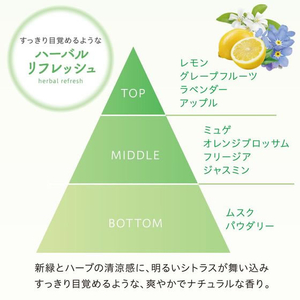 エステー 消臭力 トイレミスト RESETTO 替 ハーバルリフレッシュ 50mL FCE007H-イメージ2