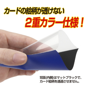 やのまん カードプロテクターハードXJr． ネイビー 95-103 95103CPﾊ-ﾄﾞXJRﾈｲﾋﾞ--イメージ4