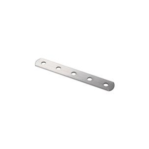 トラスコ中山 TRUSCO　ジョイント金具19型フラットステンレス長さ125穴数5 TK19-F5S-イメージ1