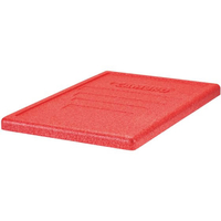 ＣＡＭＢＲＯ Cambro/カムゴーボックス トップローダー用蓋 レッド FC855LZ-8931100