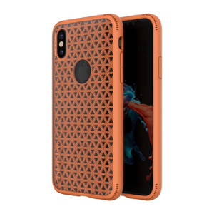 Matchnine iPhone XS/X用ケース SKEL イエローオレンジ MN11000I8-イメージ1