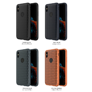 Matchnine iPhone XS/X用ケース SKEL イエローオレンジ MN11000I8-イメージ9