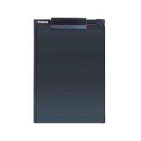トラスコ中山 TRUSCO/ペンホルダー付クリップボード(マグネット付) A4縦 黒 FC760KR-7672811