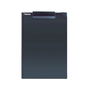 トラスコ中山 TRUSCO/ペンホルダー付クリップボード(マグネット付) A4縦 黒 FC760KR-7672811-イメージ1