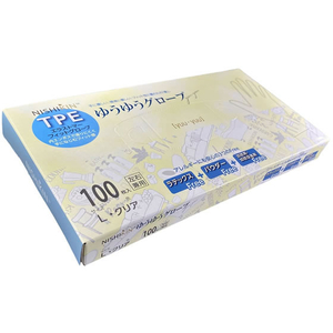 錦尚金 ゆうゆうグローブTPE 手袋 L 100枚 FCA6619-384903-イメージ2