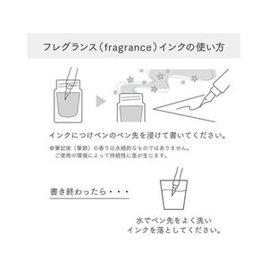 セーラー万年筆 つけペン用ボトルインク Dipton モーニングバブル・フレグランス FCE449H-13-1802-201-イメージ6