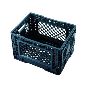 トラスコ中山 折りたたみメッシュコンテナ25L グレー FC956GT-1148116-イメージ1