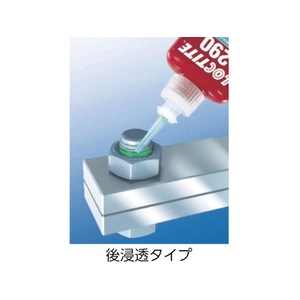 ヘンケルジャパン ネジロック剤 277 250ml 赤250ml6000～8000 FC584ET-1211811-イメージ5