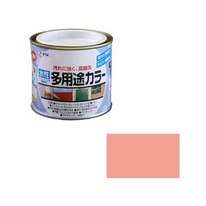 アサヒペン 水性多用途カラー 1／5L コスモスピンク FC675PM-イメージ1